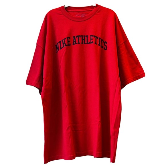 Nike Other - Nike Athletics Red Short Sleeve Tee Shirt Size 3XL Unisex Great Condition